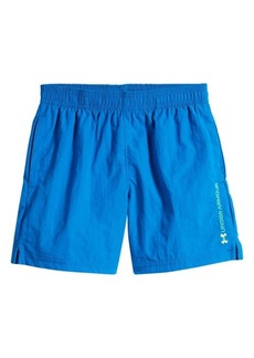 Under Armour Kids' Crinkle Solid Performance Athletic Shorts