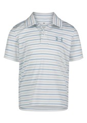 Under Armour Kids' Match Play Stripe Performance Polo