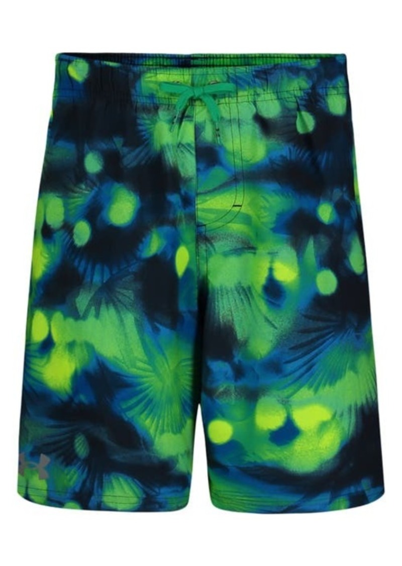 Under Armour Kids' Tropical Flare Volley Swim Trunks