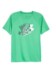Under Armour Kids' UA Tech Glow Logo T-Shirt (Big Boy)