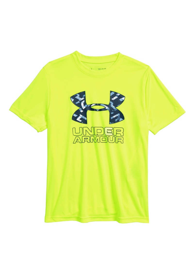 Under Armour Under Armour Logo HeatGear® T-Shirt (Big Boys) | Tshirts