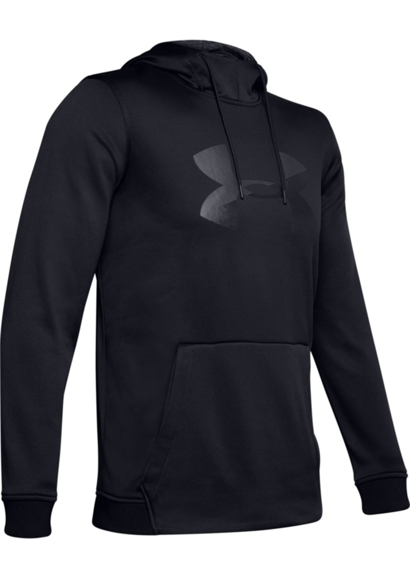 under armour large logo hoodie