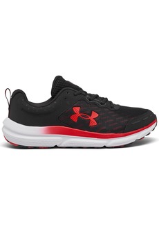 Under Armour Men's Charged Assert 10 Running Sneakers from Finish Line - Black, Red
