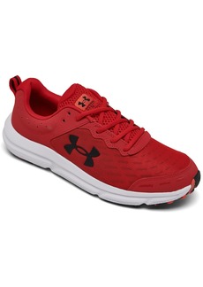 Under Armour Men's Charged Assert 10 Running Sneakers from Finish Line - Red, Black