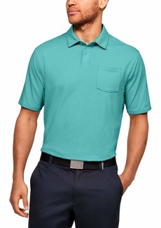 Under Armour mens Charged Cotton Scramble Golf Polo