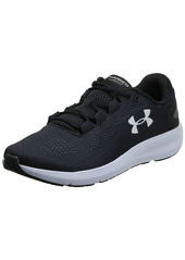 Under Armour Men's Charged Pursuit 2 Running Shoe Black (001)/White 9