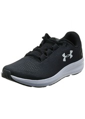 Under Armour Men's Charged Pursuit 2 Running Shoe Black (001)/White  M US