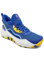 Under Armour Men's Curry 3Z 24 Basketball Sneakers from Finish Line - Blue/Yellow