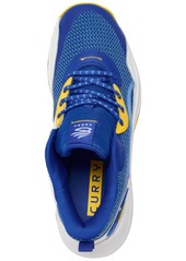 Under Armour Men's Curry 3Z 24 Basketball Sneakers from Finish Line - Blue/Yellow