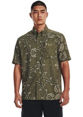 Under Armour Men's Dockside Short Sleeve T-Shirt (361) Tent/Baroque Green/Khaki Gray