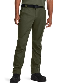 Under Armour Mens Enduro Elite Flat Front Pants (390) Marine OD Green / / Marine OD Green 44/30