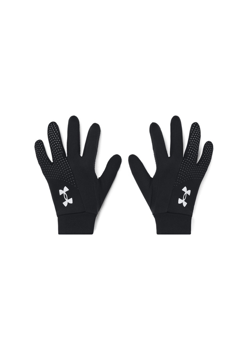 Under Armour Men's Field Player's Football Gloves (001) Black/Castlerock/White