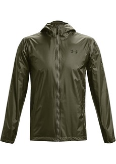 Under Armour Men's Forefront Rain Jacket (391) Marine OD Green / / Pitch Gray