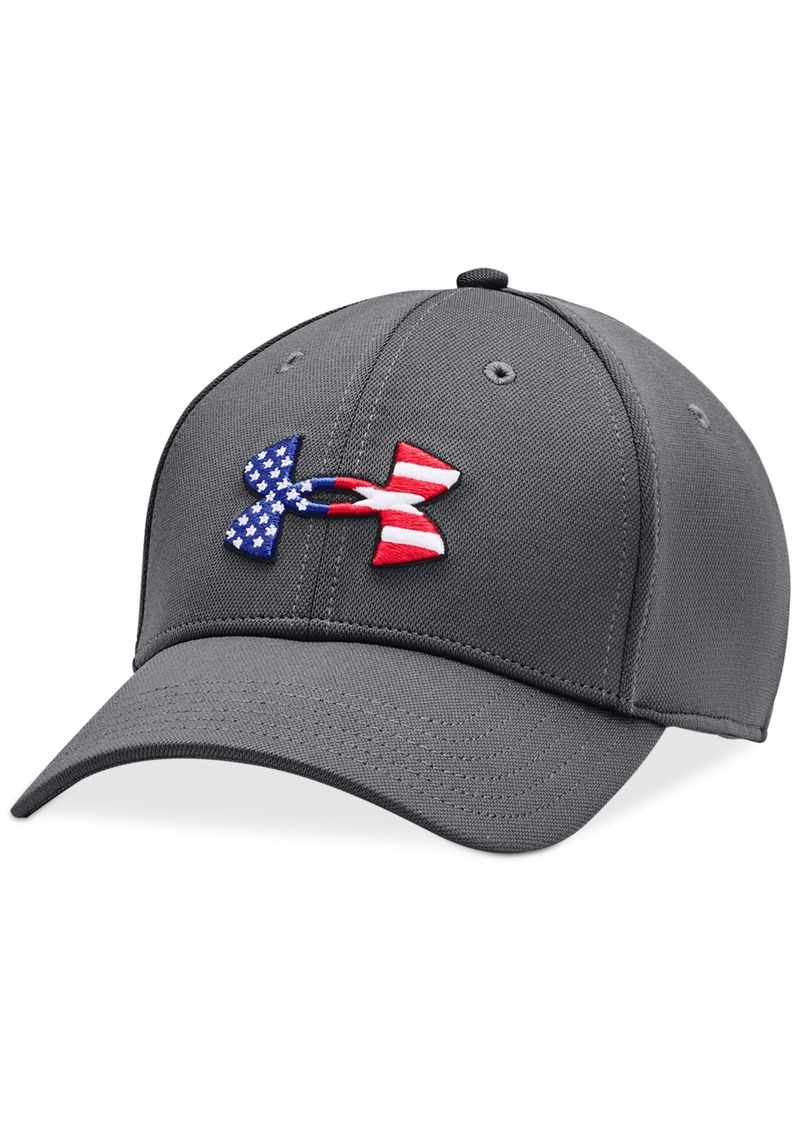 Under Armour Men's Freedom Blitzing Logo Cap - Pitch Gray