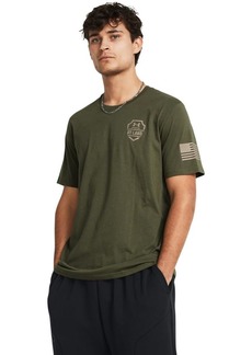 Under Armour Men's Freedom Graphic Short Sleeve T-Shirt (390) Marine OD Green / / Timberwolf Taupe