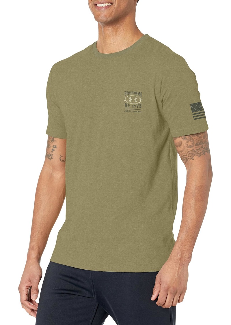 Under Armour Men's Freedom Graphic Short Sleeve T-Shirt (390) Marine OD Green/Federal Tan / 1775