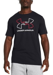 Under Armour Men's Gl Foundation Logo Graphic T-Shirt - Navy/royal/grey