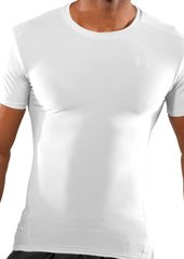 Under Armour Men's Tactical HeatGear Compression Short Sleeve T-Shirt LG White