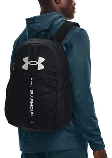 Under Armour Men's Hustle Sport Backpack - Black / Black / Silver