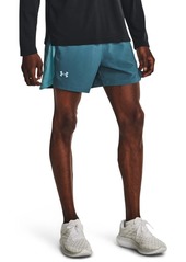 Under Armour Men's Launch 5-inch Shorts (414) Static Blue/Still Water/Reflective