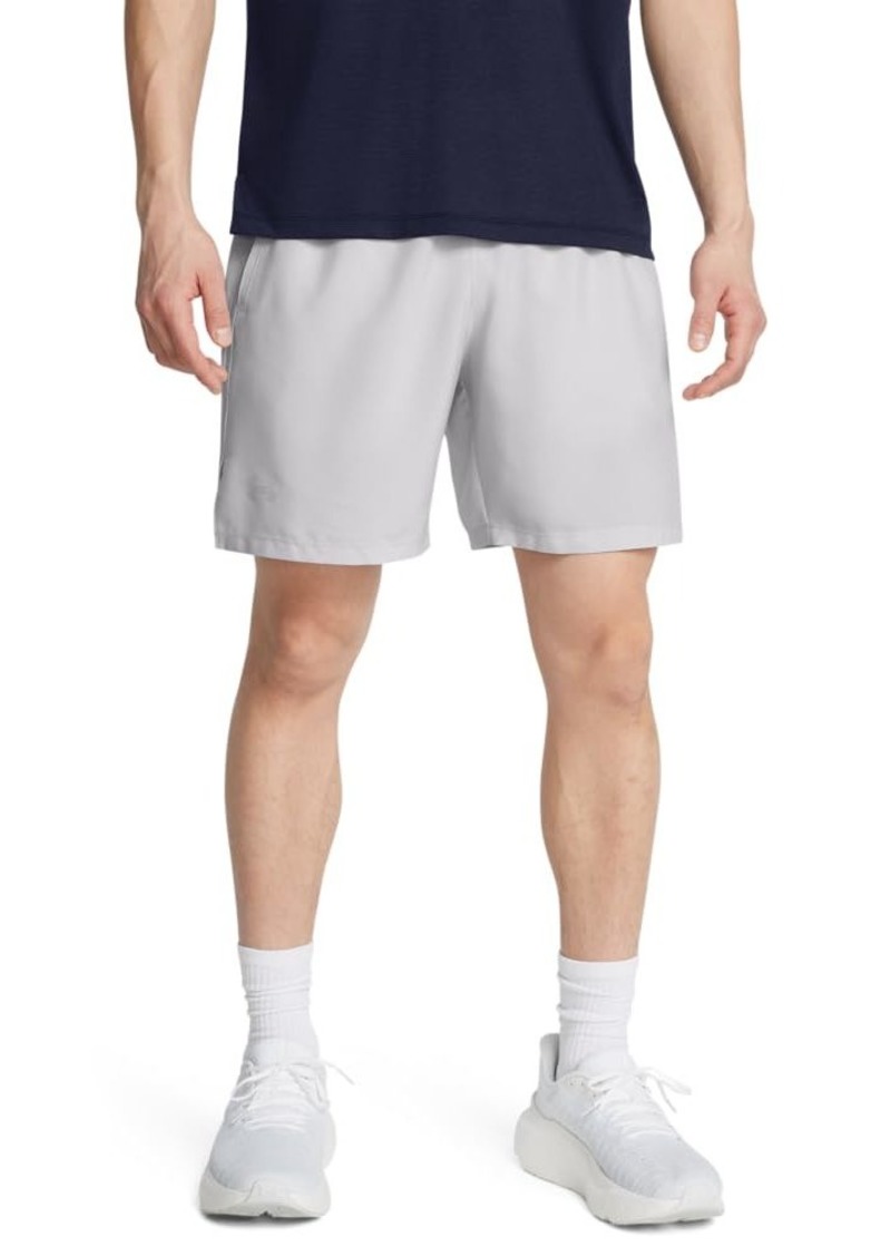 Under Armour Men's Launch Run 7-inch Shorts (015) Halo Gray/Halo Gray/Reflective Large