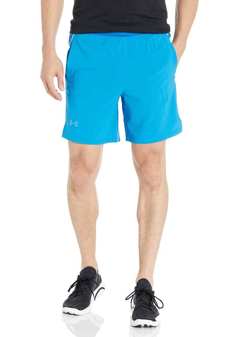 Under Armour Men's Launch Stretch Woven 7-Inch Wordmark Shorts