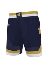 Under Armour Men's Navy Notre Dame Fighting Irish Replica Basketball Shorts - Navy