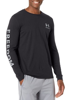 Under Armour Men's New Freedom New Flag Long Sleeve T-Shirt