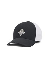 Under Armour Men's Outdoor Trucker Hat (001) Black/White/Khaki Base  Fits Most