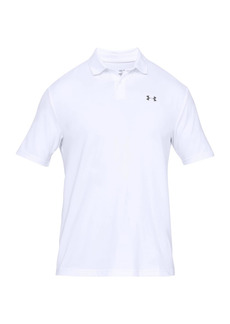 Under Armour Mens Performance 2.0 Polo Shirt (White/Gray) - M - Also in: XL, 3XL, S, L