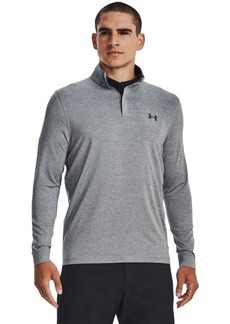 Under Armour Mens Playoff 1/4 Zip Long-Sleeve T-Shirt (035) Steel/Mod Gray/Pitch Gray