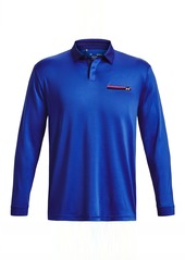 Under Armour Men's Playoff 2.0 Long Sleeve Pocket Polo