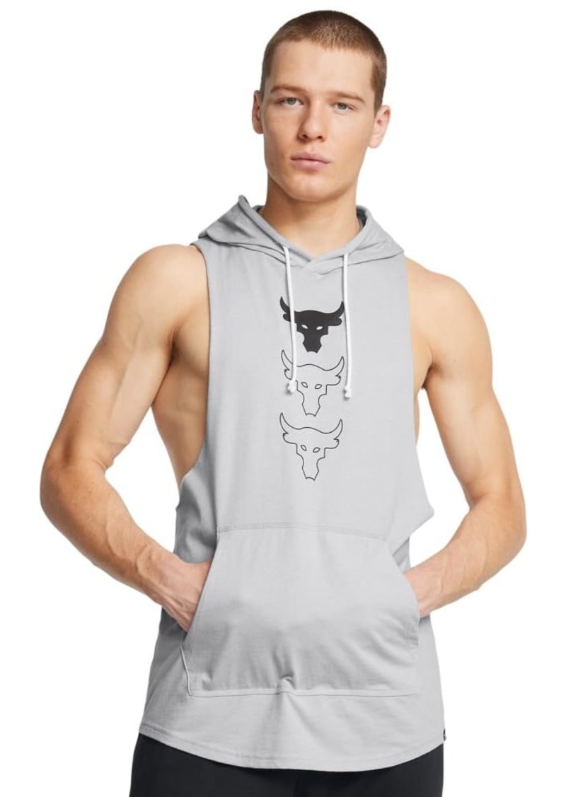 Under Armour Men's Project Rock Payoff Sleeveless Hoodie