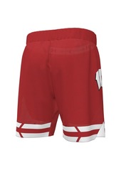 Under Armour Men's Red Wisconsin Badgers Replica Basketball Shorts - Red