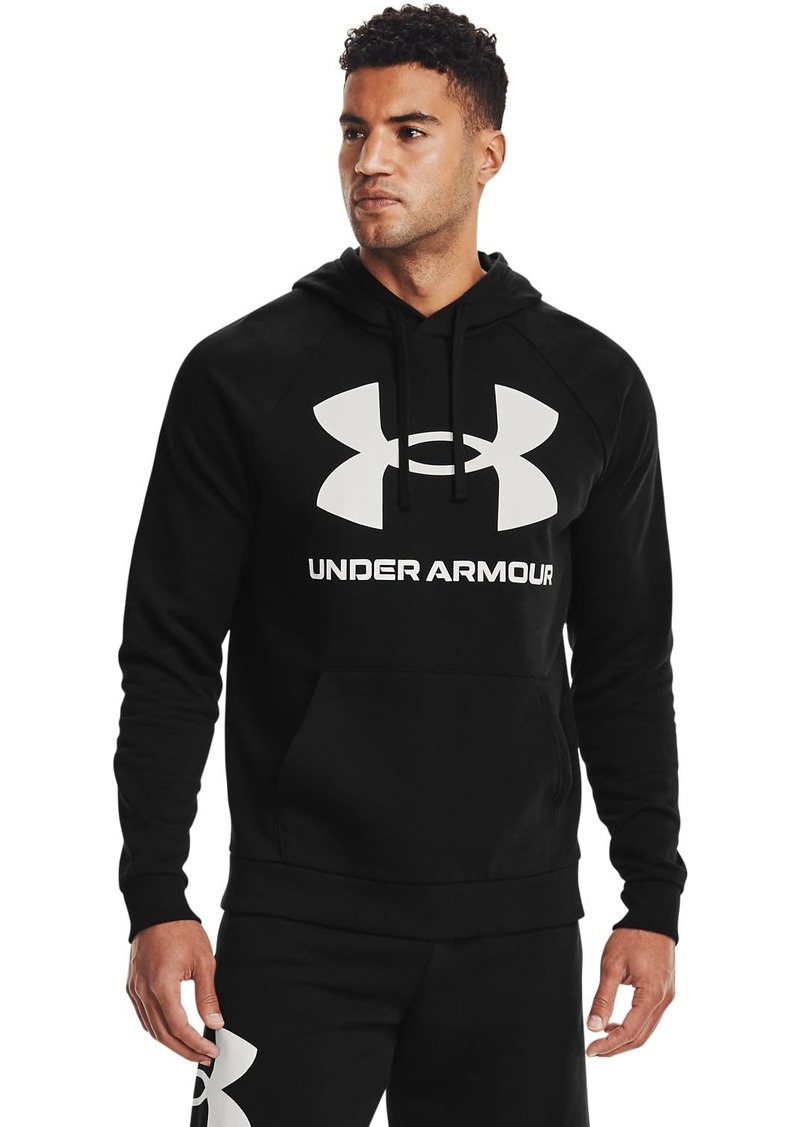 Under Armour Mens Rival Fleece Big Logo Hoodie