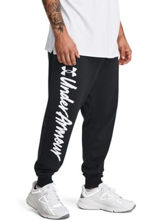 Under Armour Mens Rival Fleece Graphic Joggers