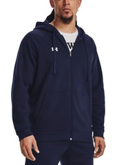 Under Armour Men's Rival Full-Zip Fleece Hoodie - Navy