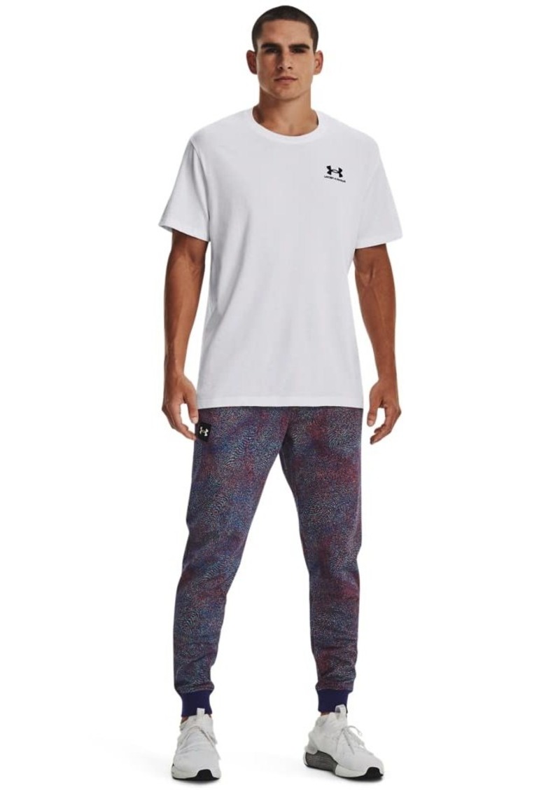 Under Armour Men's Rival Terry Printed Joggers