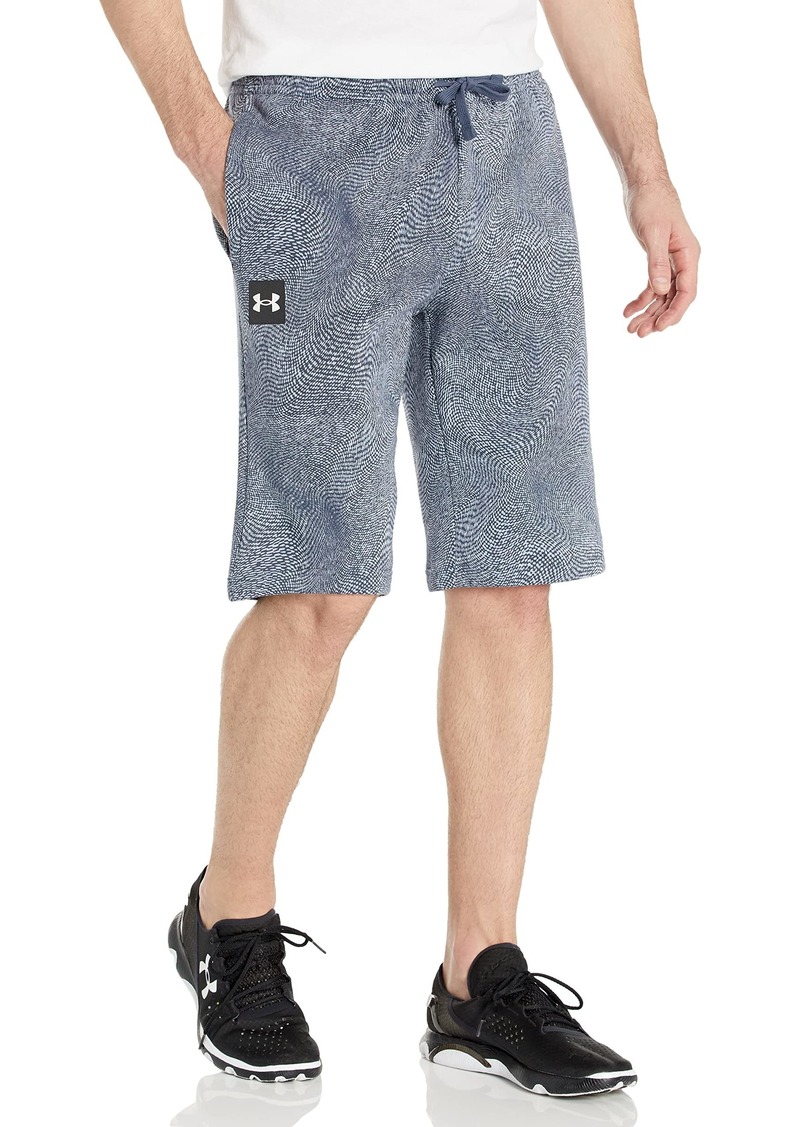 Under Armour Men's Rival Terry Printed Shorts