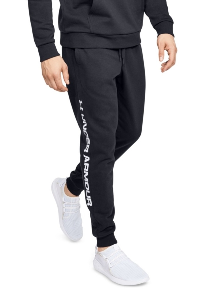 under armour men's fleece joggers