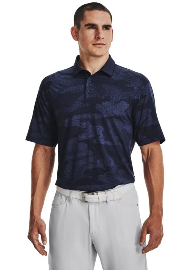 Under Armour Men's Playoff 2.0 Short Sleeve Jacquard Polo