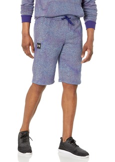 Under Armour Men's Rival Terry Printed Shorts