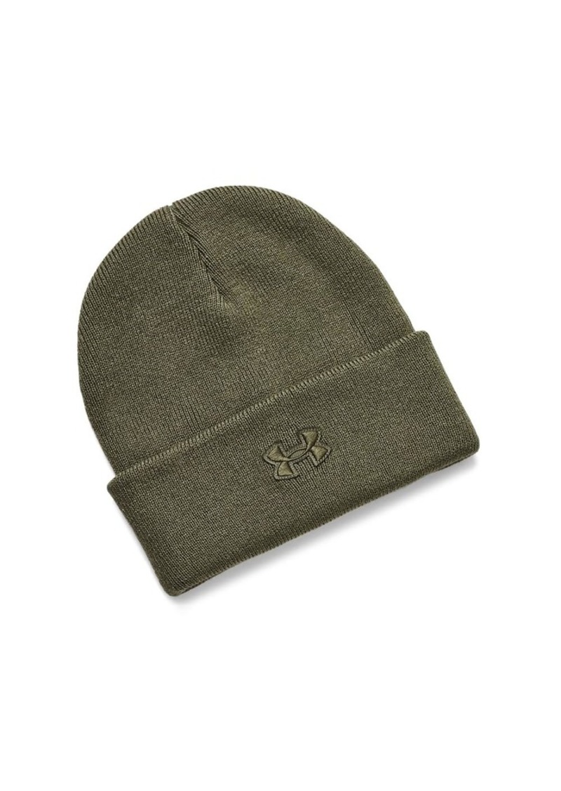 Under Armour Men's Tactical Halftime Cuff Beanie (390) Marine OD Green / / Marine OD Green  Fits Most