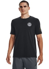 Under Armour Men's Tactical Mission Made T-Shirt (001) Black / / Marine OD Green