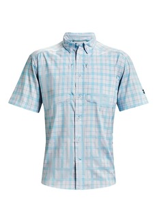 Under Armour Men's Tide Chaser 2.0 Plaid Fish Short-Sleeve T-Shirt