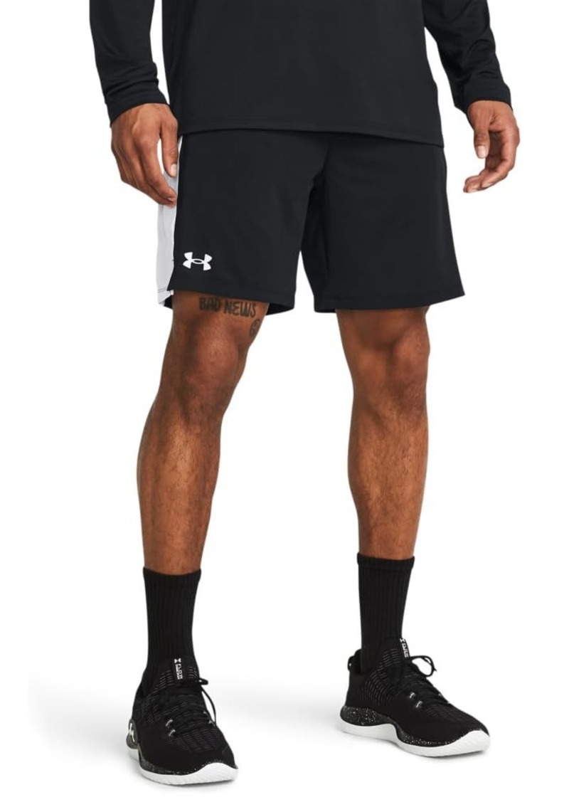 Under Armour Men's Train Stretch 2.0 Shorts (001) Black/White/White