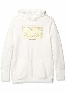 Under Armour Men's UA Baseline Fleece Hoodie XL White