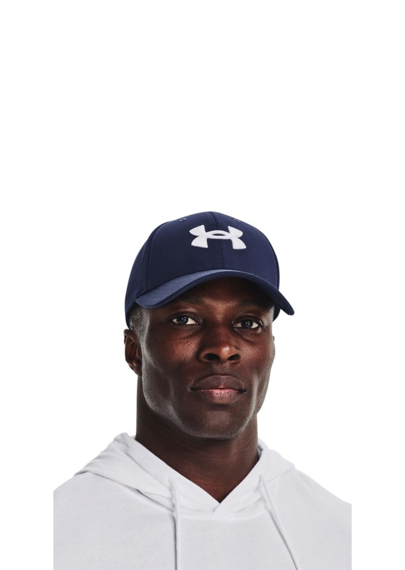 Under Armour Men's Ua Blitzing Baseball Hat - Midnight Navy / / White