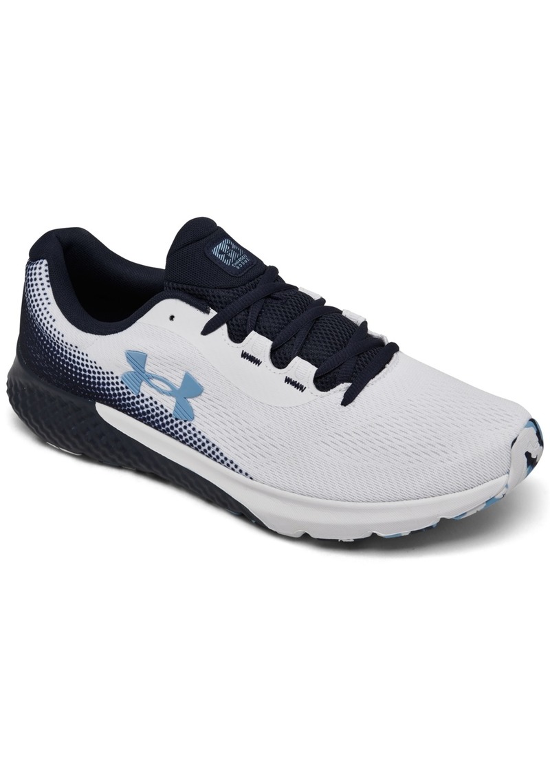 Under Armour Men's Ua Rogue 4 Running Sneakers from Finish Line - White/Navy