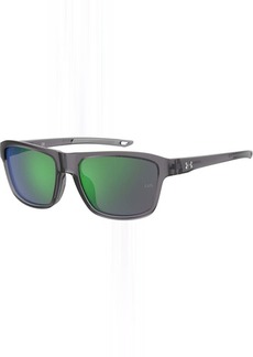 Under Armour mens Ua Rumble/F Sunglasses  58mm 17mm US